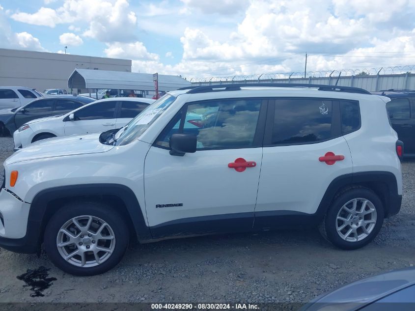 2020 Jeep Renegade Sport Fwd VIN: ZACNJAAB1LPK97378 Lot: 40249290