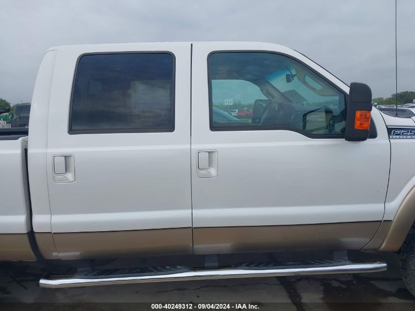 2012 Ford F250 Super Duty VIN: 1FT7W2B60CEC38450 Lot: 40249312