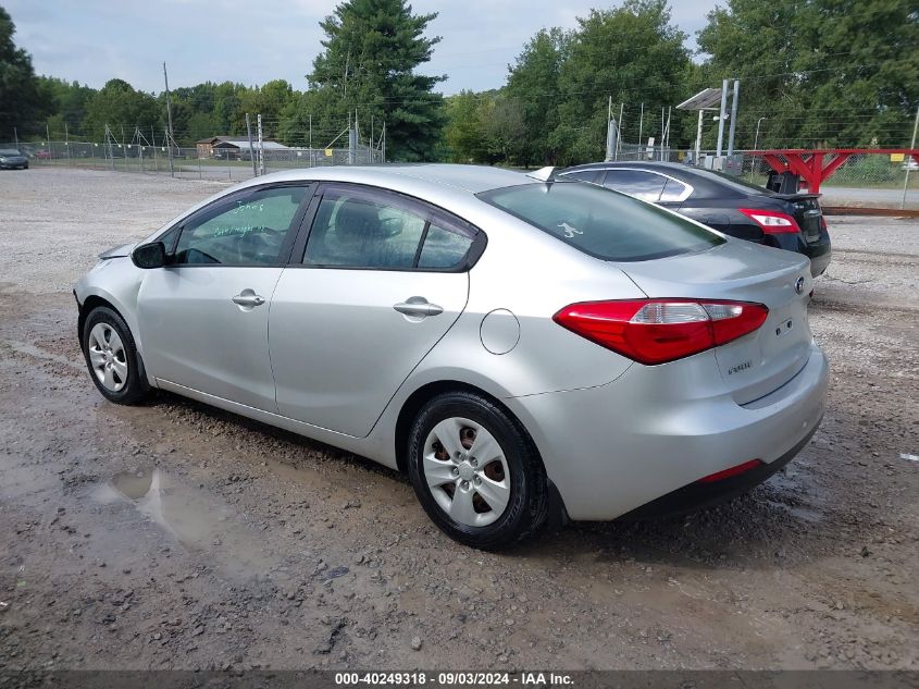 2014 Kia Forte Lx VIN: KNAFK4A6XE5145004 Lot: 40249318