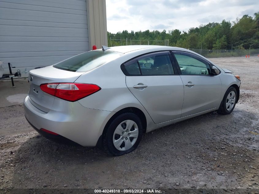 2014 Kia Forte Lx VIN: KNAFK4A6XE5145004 Lot: 40249318