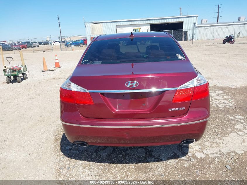 KMHGC4DE4BU113427 2011 Hyundai Genesis 3.8