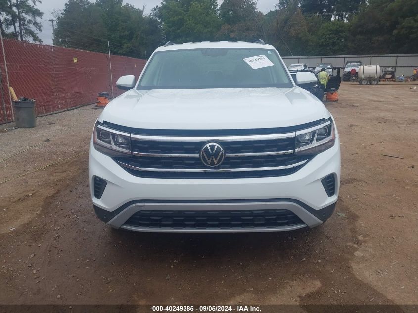 1V2WR2CA3NC527065 2022 Volkswagen Atlas 3.6L V6 Se W/Technology