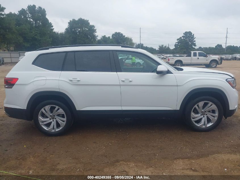 2022 Volkswagen Atlas 3.6L V6 Se W/Technology VIN: 1V2WR2CA3NC527065 Lot: 40249385