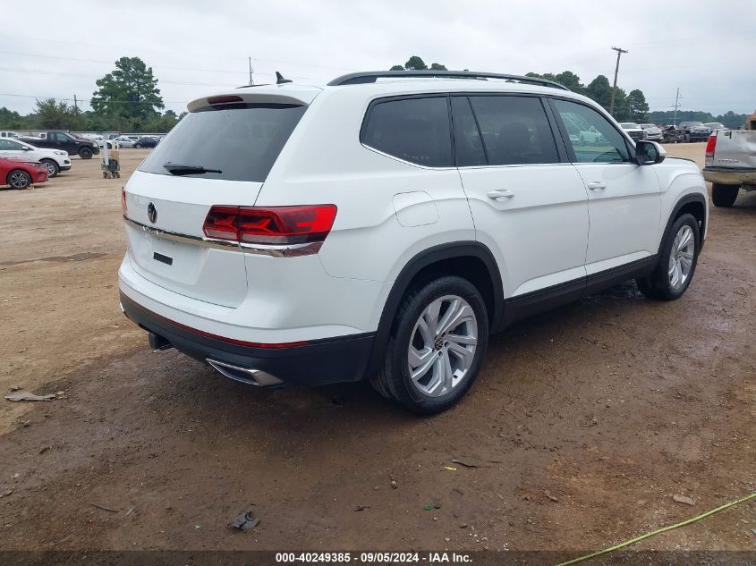 2022 Volkswagen Atlas 3.6L V6 Se W/Technology VIN: 1V2WR2CA3NC527065 Lot: 40249385