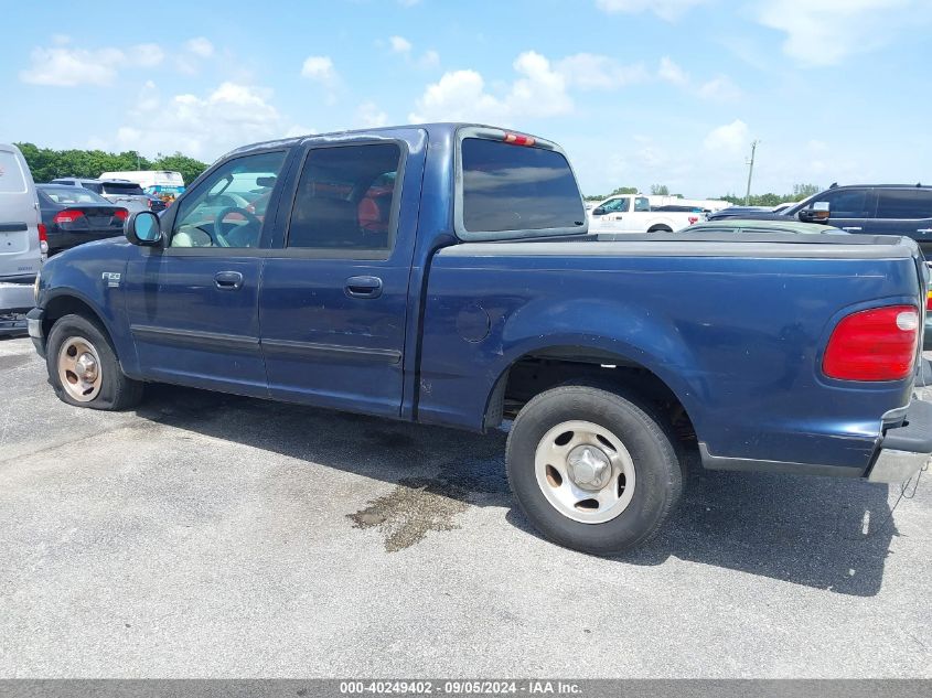 2002 Ford F150 Supercrew VIN: 1FTRW07672KE39302 Lot: 40249402