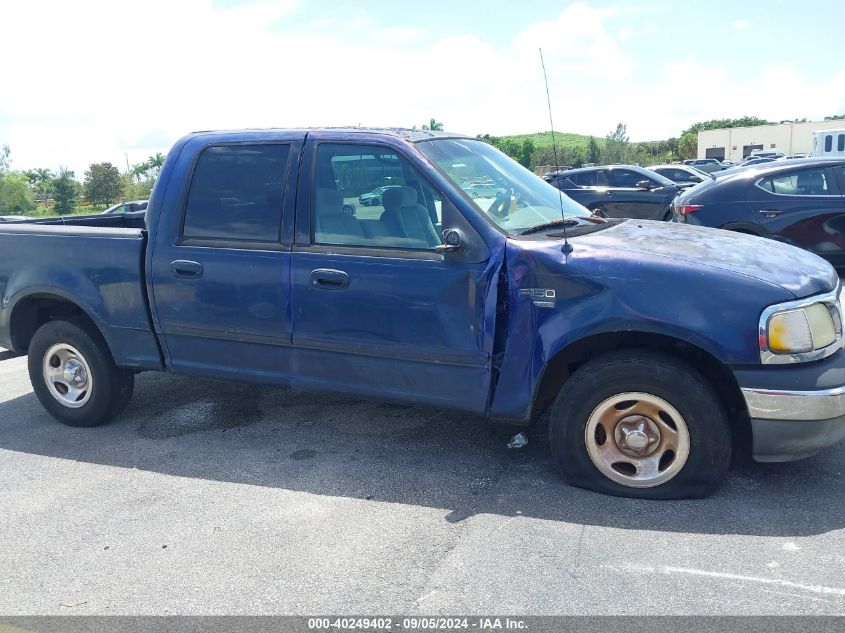 2002 Ford F150 Supercrew VIN: 1FTRW07672KE39302 Lot: 40249402