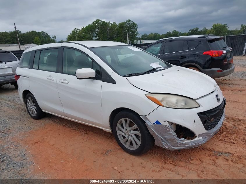 2012 Mazda Mazda5 Sport VIN: JM1CW2BL0C0109805 Lot: 40249403