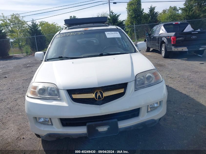 2004 Acura Mdx Touring VIN: 2HNYD18824H517528 Lot: 40249430