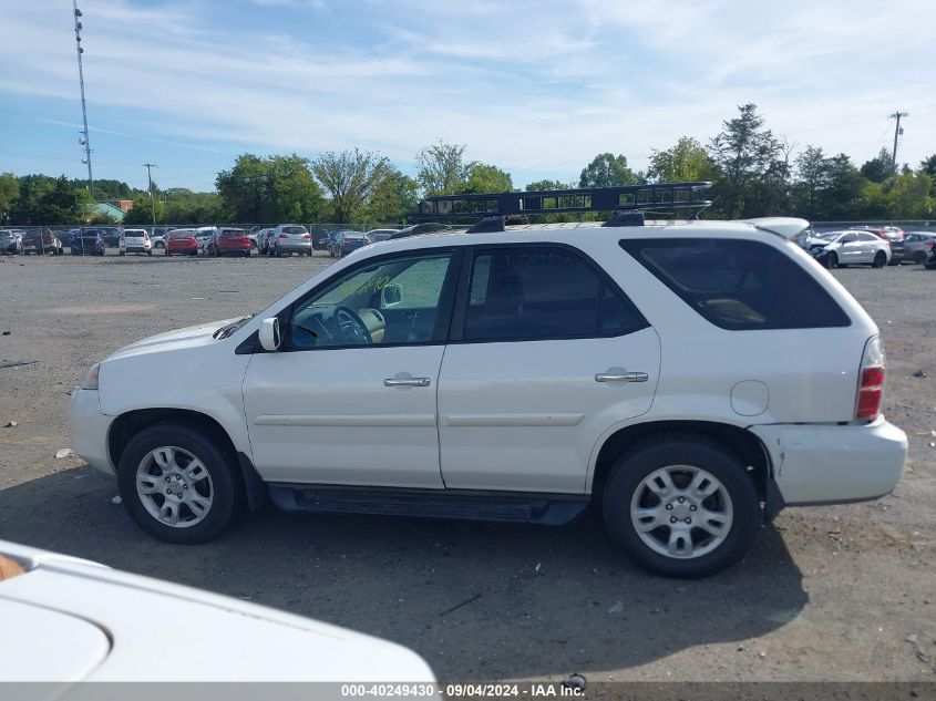 2004 Acura Mdx Touring VIN: 2HNYD18824H517528 Lot: 40249430