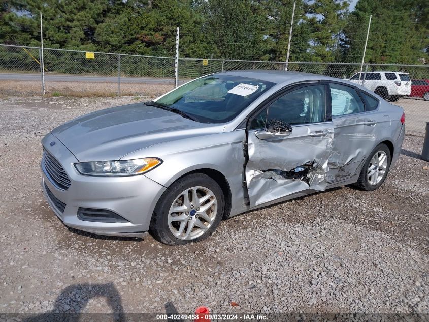 2014 Ford Fusion Se VIN: 3FA6P0H75ER389044 Lot: 40249458