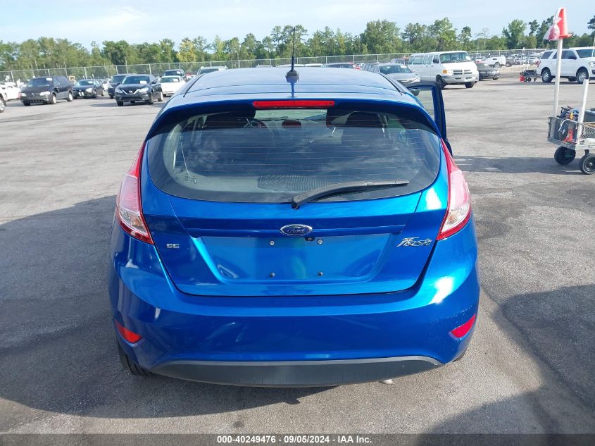 2019 Ford Fiesta Se VIN: 3FADP4EJ0KM117492 Lot: 40249476