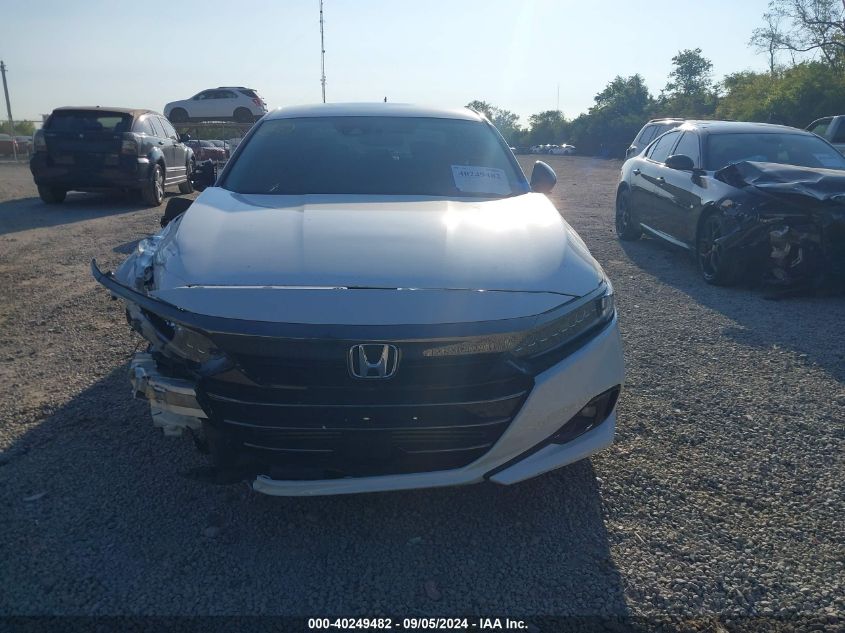 2021 Honda Accord Sport Special Edition VIN: 1HGCV1F4XMA014195 Lot: 40249482