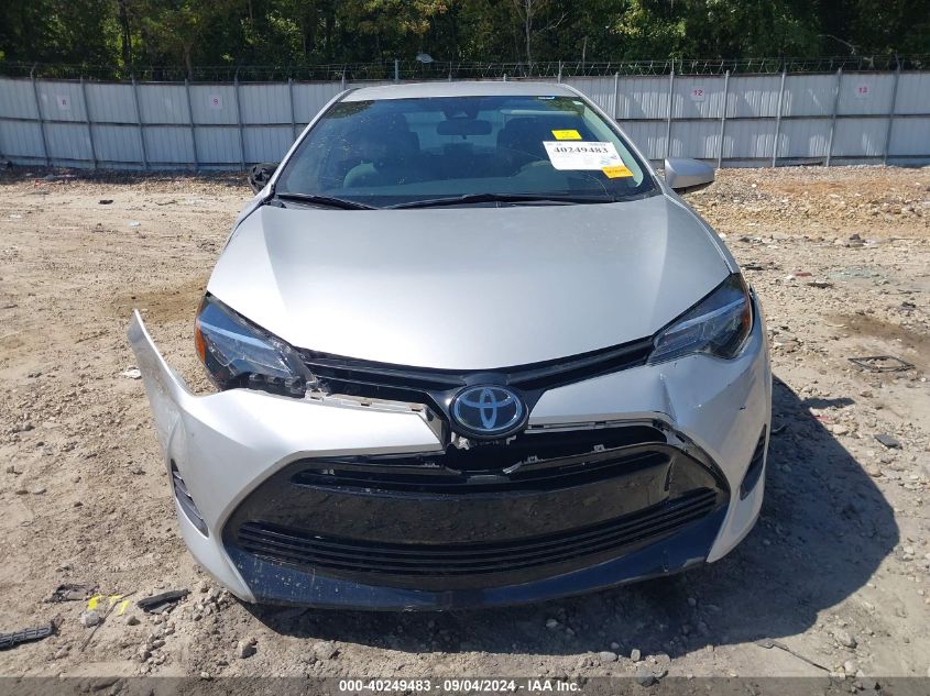 2019 Toyota Corolla Le VIN: 5YFBURHE4KP947939 Lot: 40249483