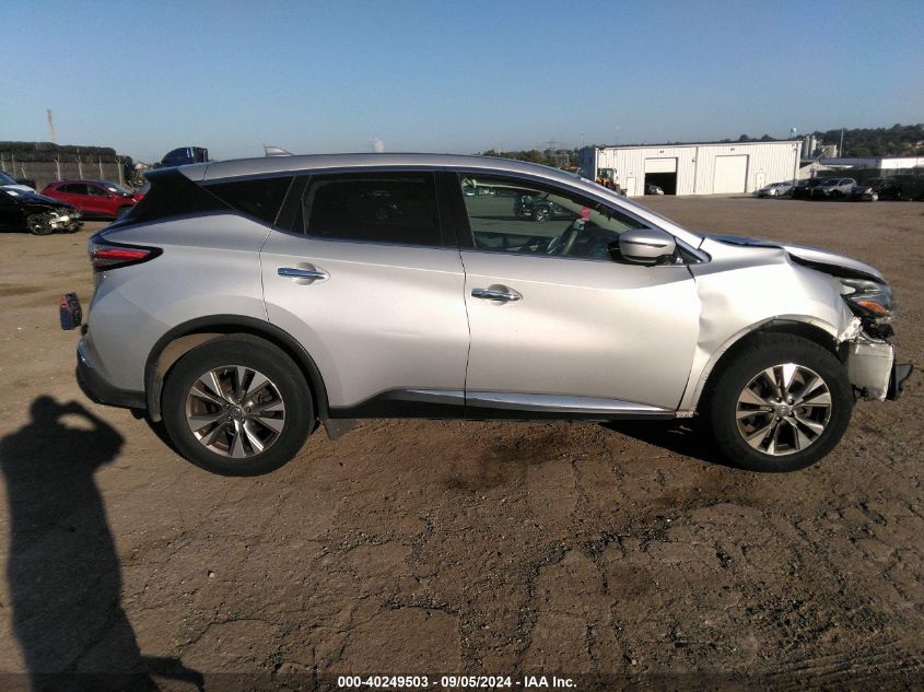 2018 Nissan Murano S/Sl/Sv/Platinum VIN: 5N1AZ2MH9JN179435 Lot: 40249503