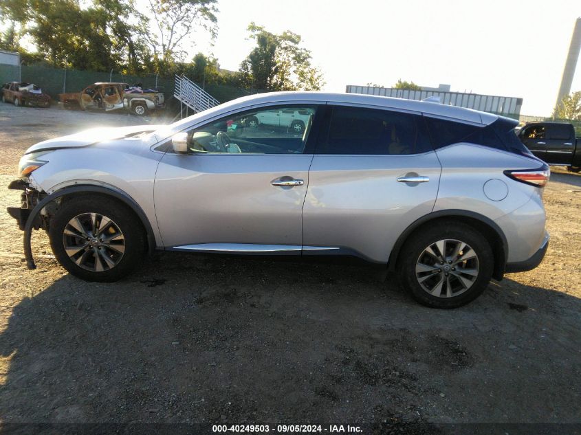 2018 Nissan Murano S/Sl/Sv/Platinum VIN: 5N1AZ2MH9JN179435 Lot: 40249503