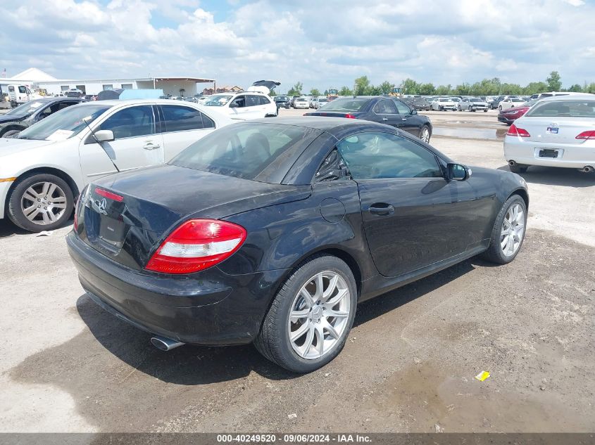 2006 Mercedes-Benz Slk 350 VIN: WDBWK56F36F094554 Lot: 40249520