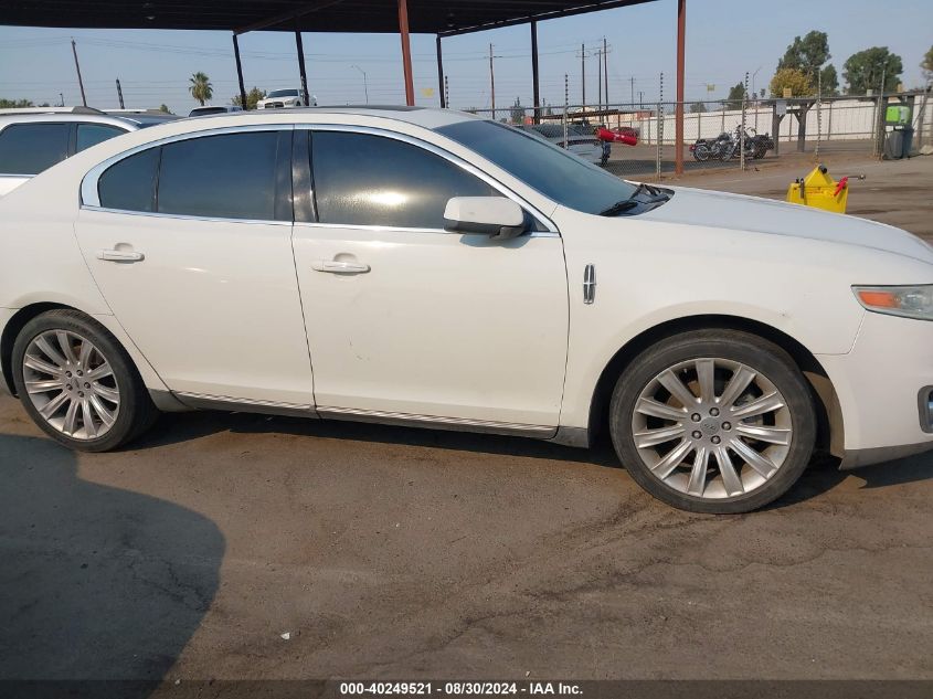 2009 Lincoln Mks VIN: 1LNHM93R39G619312 Lot: 40249521