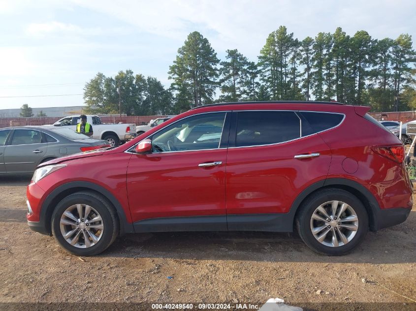 2018 Hyundai Santa Fe Sport 2.0T VIN: 5XYZU4LA8JG554311 Lot: 40249540