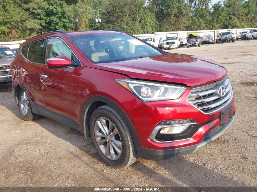 2018 Hyundai Santa Fe Sport 2.0T VIN: 5XYZU4LA8JG554311 Lot: 40249540