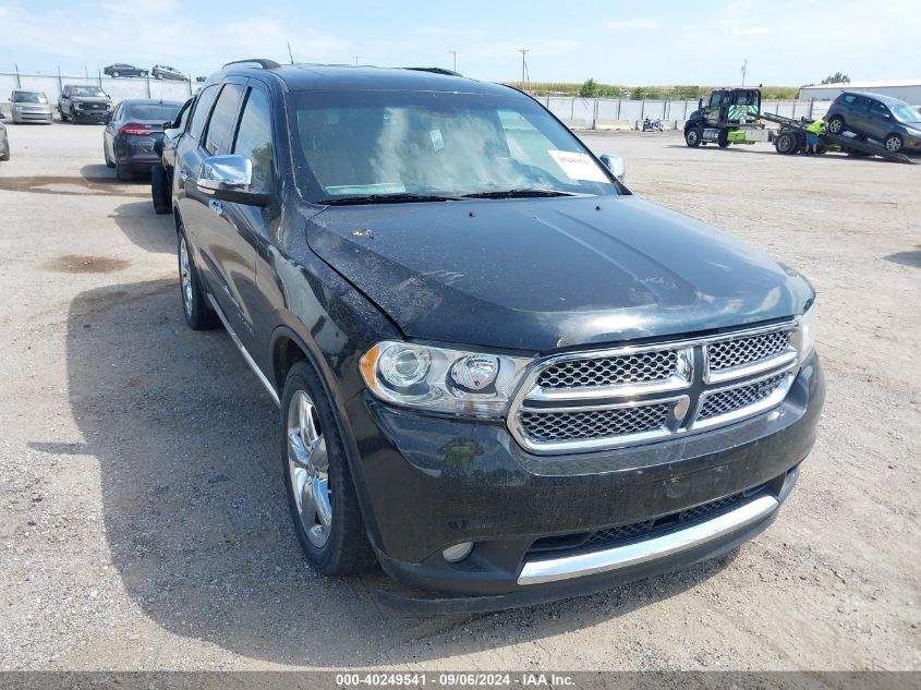 2011 Dodge Durango Citadel VIN: 1D4SE5GT8BC599807 Lot: 40249541