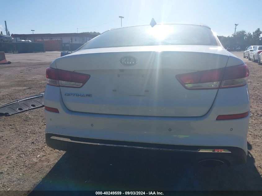 2019 Kia Optima Lx VIN: 5XXGT4L33KG300166 Lot: 40249559