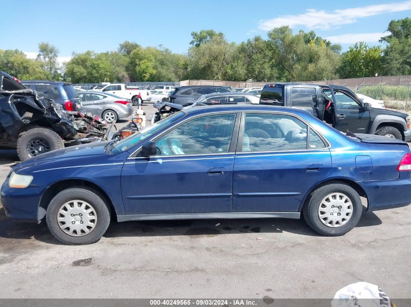 2002 Honda Accord 2.3 Vp VIN: 1HGCF86692A114776 Lot: 40249565