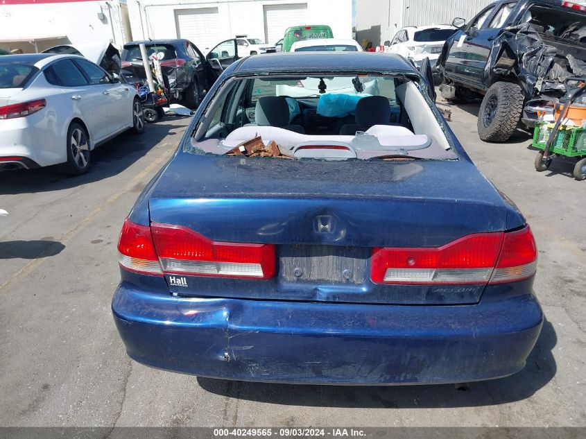 2002 Honda Accord 2.3 Vp VIN: 1HGCF86692A114776 Lot: 40249565