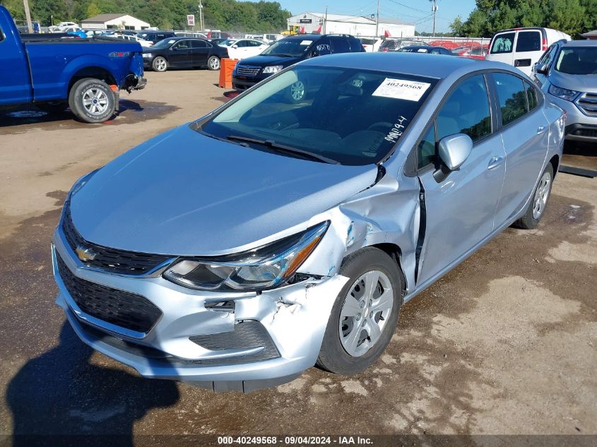 2018 Chevrolet Cruze Ls Auto VIN: 1G1BC5SM4J7208607 Lot: 40249568