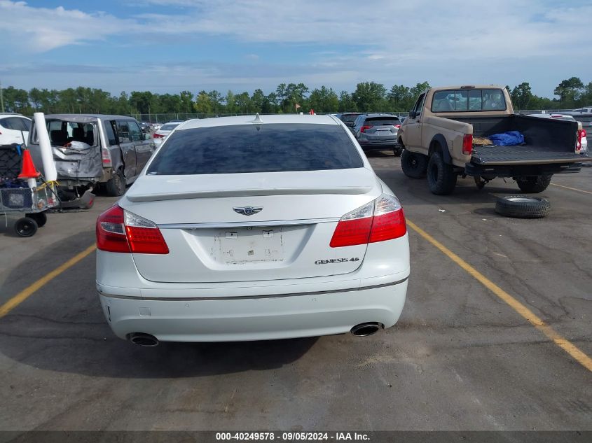 KMHGC4DF4BU128440 2011 Hyundai Genesis 4.6