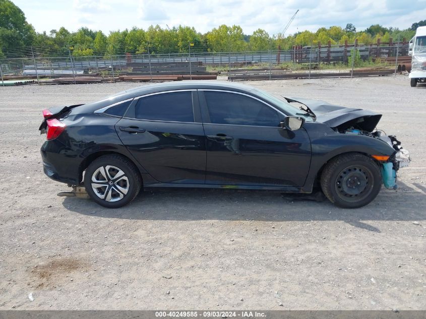 2016 Honda Civic Lx VIN: 19XFC2F5XGE095376 Lot: 40249585