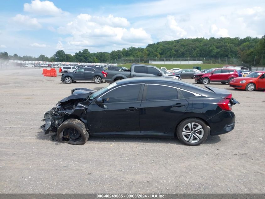 2016 Honda Civic Lx VIN: 19XFC2F5XGE095376 Lot: 40249585