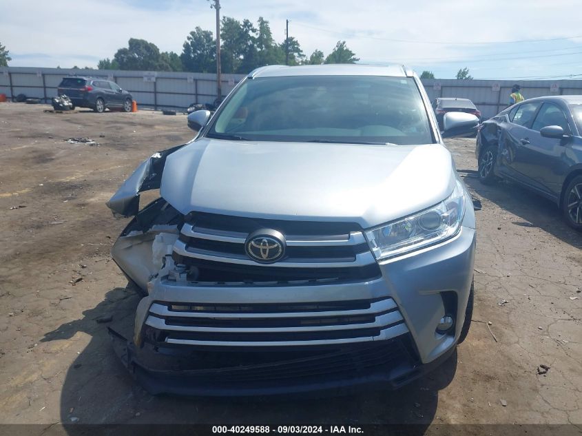 2017 Toyota Highlander Xle VIN: 5TDKZRFH0HS521762 Lot: 40249588