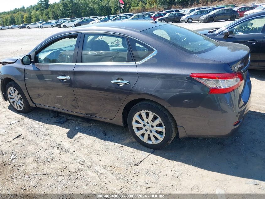 2015 Nissan Sentra Sv VIN: 3N1AB7APXFL692981 Lot: 40249603