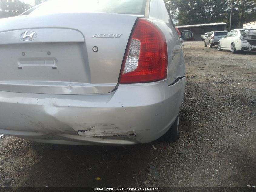 2010 Hyundai Accent Gls VIN: KMHCN4AC6AU418485 Lot: 40249606