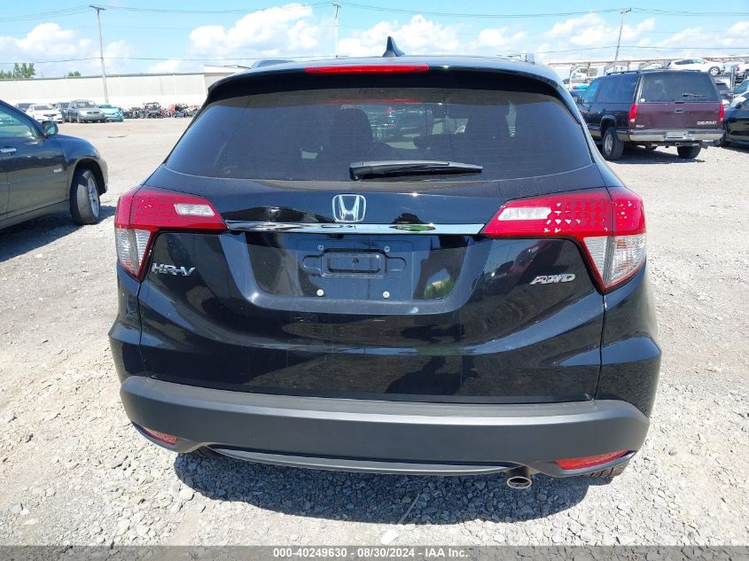 2022 Honda Hr-V Awd Ex-L VIN: 3CZRU6H71NM735388 Lot: 40249630