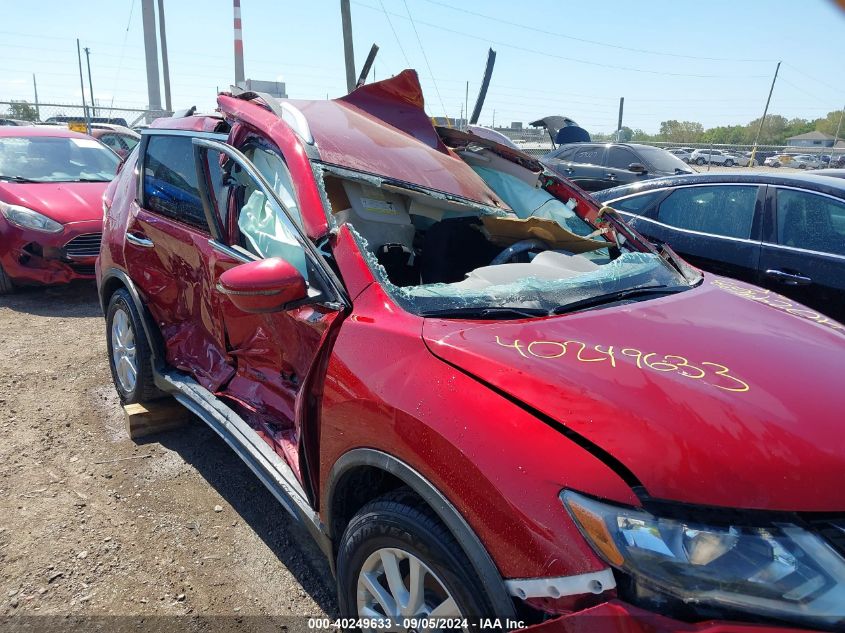 2018 Nissan Rogue Sv VIN: 5N1AT2MTXJC720946 Lot: 40249633