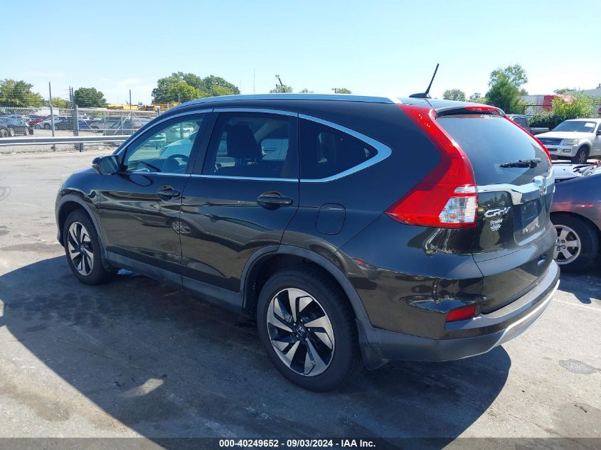 2015 Honda Cr-V Touring VIN: 5J6RM4H96FL06297 Lot: 40249652