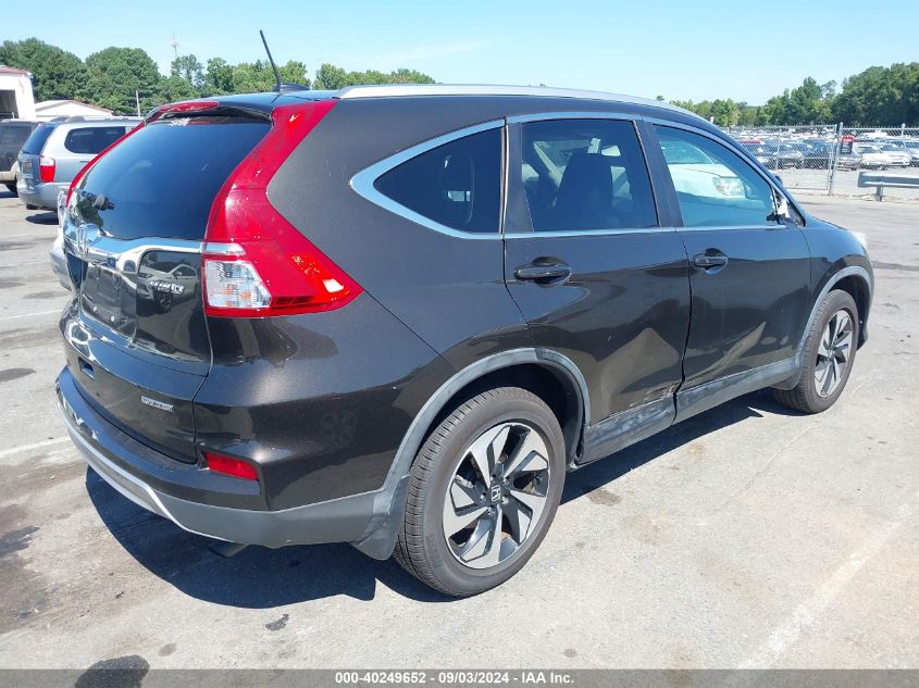 2015 Honda Cr-V Touring VIN: 5J6RM4H96FL06297 Lot: 40249652