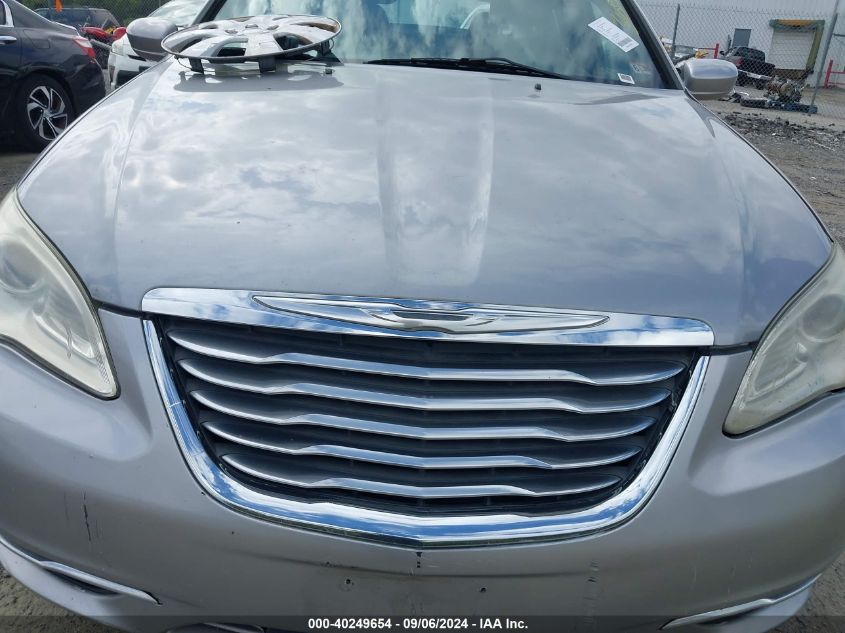 2014 Chrysler 200 Lx VIN: 1C3CCBABXEN123657 Lot: 40249654