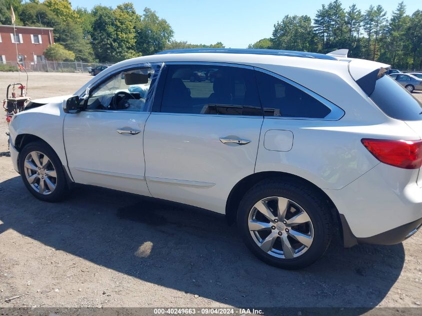 2016 Acura Mdx Advance Entertainment Packages/Advance Package VIN: 5FRYD4H97GB023318 Lot: 40249663