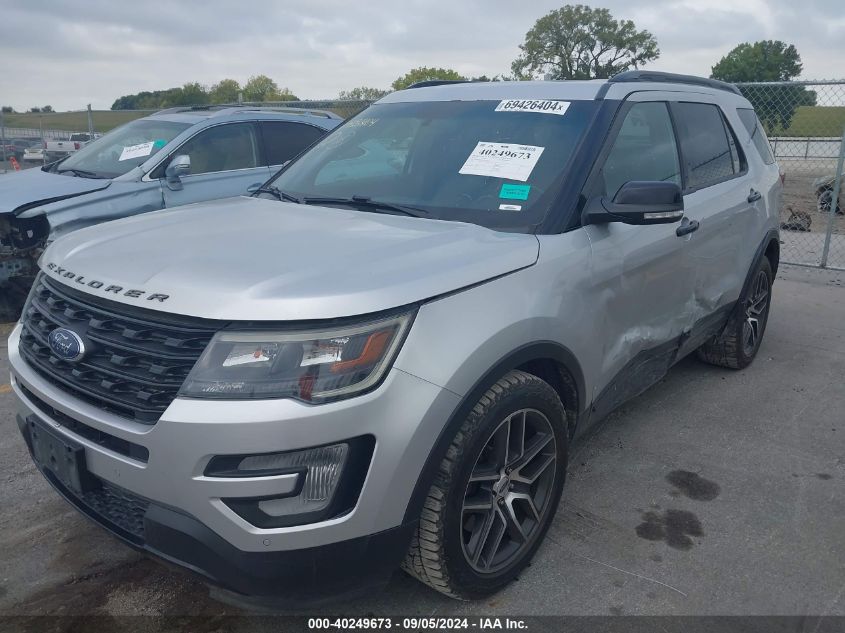 1FM5K8GT8GGC59038 2016 FORD EXPLORER - Image 2