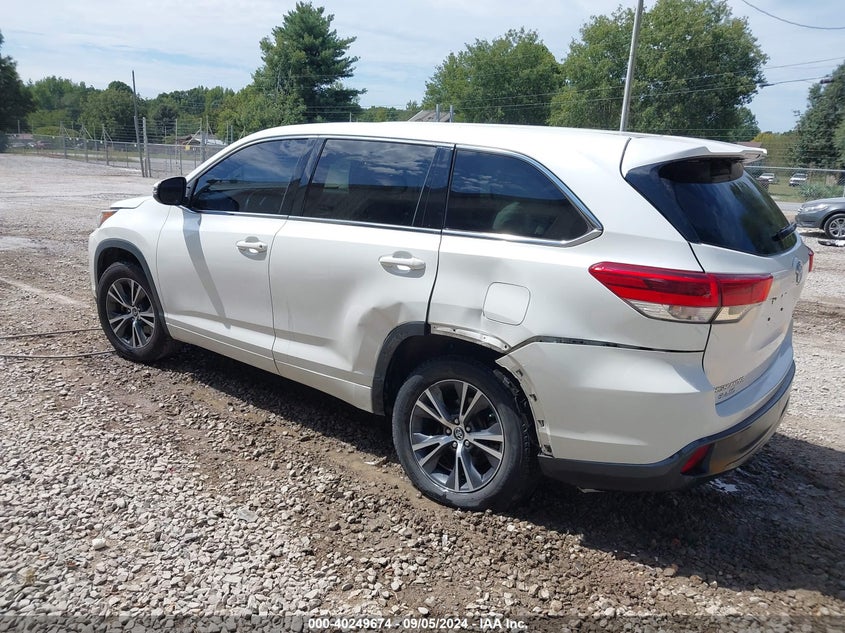VIN 5TDZARFH0HS025883 2017 TOYOTA HIGHLANDER LE