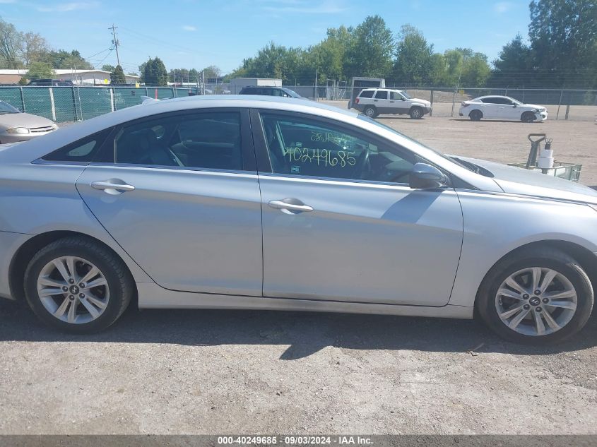 2013 Hyundai Sonata Gls VIN: 5NPEB4AC4DH678985 Lot: 40249685