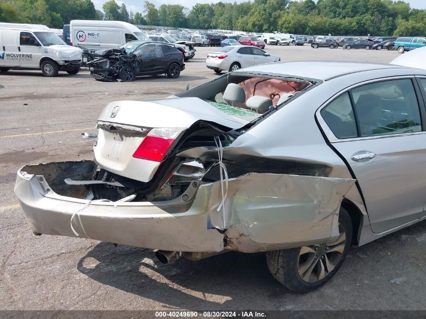 2013 Honda Accord Lx VIN: 1HGCR2F32DA066082 Lot: 40249690