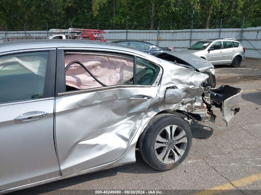 2013 Honda Accord Lx VIN: 1HGCR2F32DA066082 Lot: 40249690