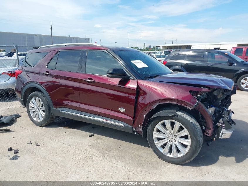 2022 Ford Explorer King Ranch VIN: 1FM5K7LC5NGB08882 Lot: 40249705