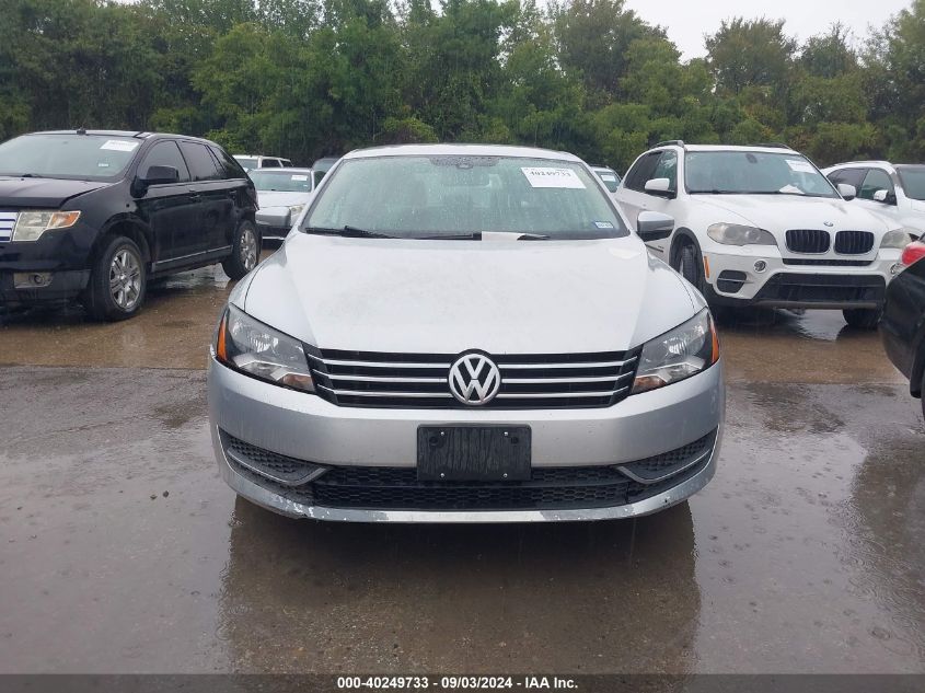 2014 Volkswagen Passat 1.8T S VIN: 1VWAT7A32EC074228 Lot: 40249733