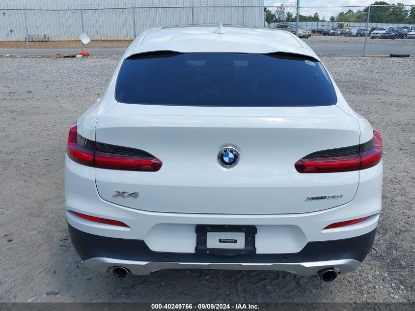 2019 BMW X4 xDrive30I VIN: 5UXUJ3C52KLG57604 Lot: 40249766