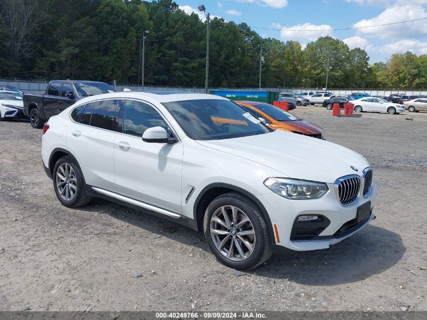 VIN 5UXUJ3C52KLG57604 2019 BMW X4, Xdrive30I no.1