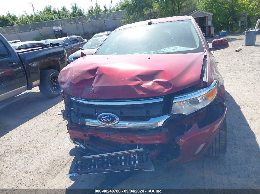 2013 Ford Edge Sel VIN: 2FMDK4JC4DBC33312 Lot: 40249786